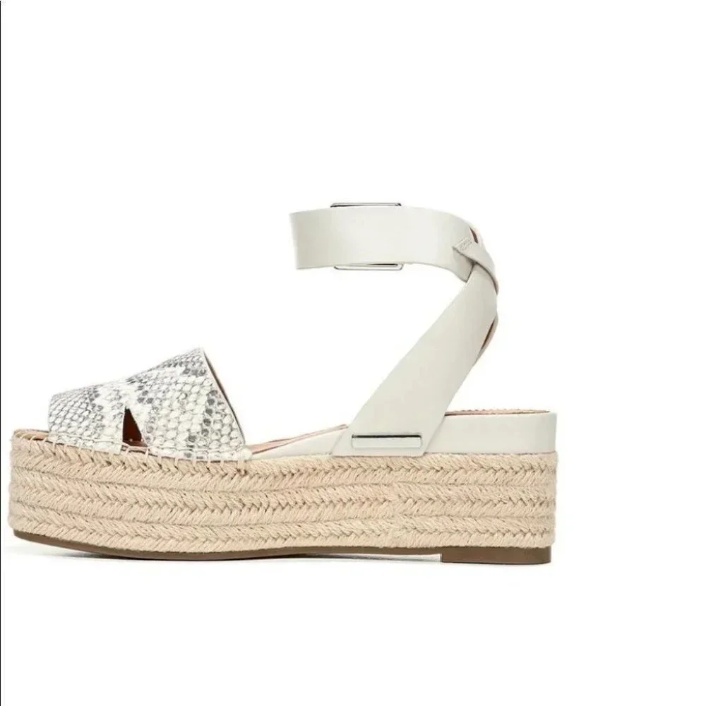 Franco Sarto Women's Lexie‎ Ankle Strap Espadrille 9